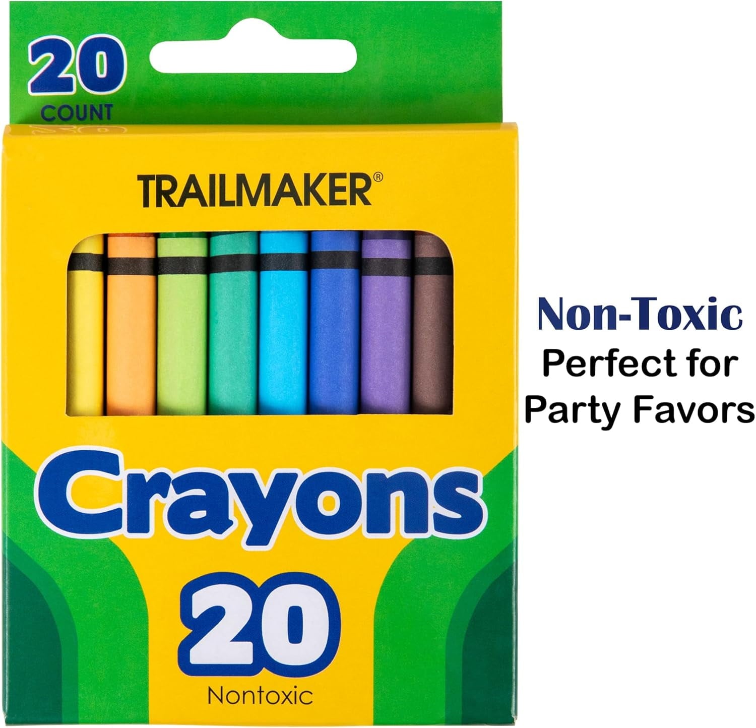 25 Pack of Crayons Containing 20 Crayons Per Box for Coloring - 500 Count Crayons Total
